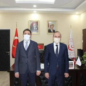 Öz Sağlık İş Sendikası Genel Başkanı Devlet Sert İl Müdürümüzü Ziyaret Etti - fotoğraf 1