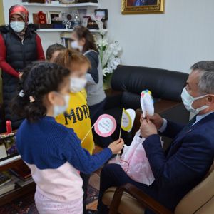 Çocuklarımız Miraç Kandili Nedeniyle İl Müdürümüz Mahmut ÖZDEMİR’i Ziyaret Etti - fotoğraf 3