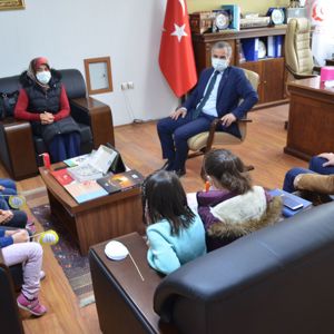 Çocuklarımız Miraç Kandili Nedeniyle İl Müdürümüz Mahmut ÖZDEMİR’i Ziyaret Etti - fotoğraf 4