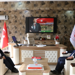 Hilvan Kaymakamımızdan Müdürlüğümüze Ziyaret  - fotoğraf 1