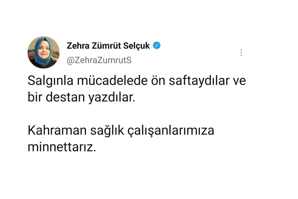 Sayın Bakanımız, 14 Mart Tıp Bayramı Dolayısıyla Sağlık Çalışanlarına Hitaben Mektup Yazdı