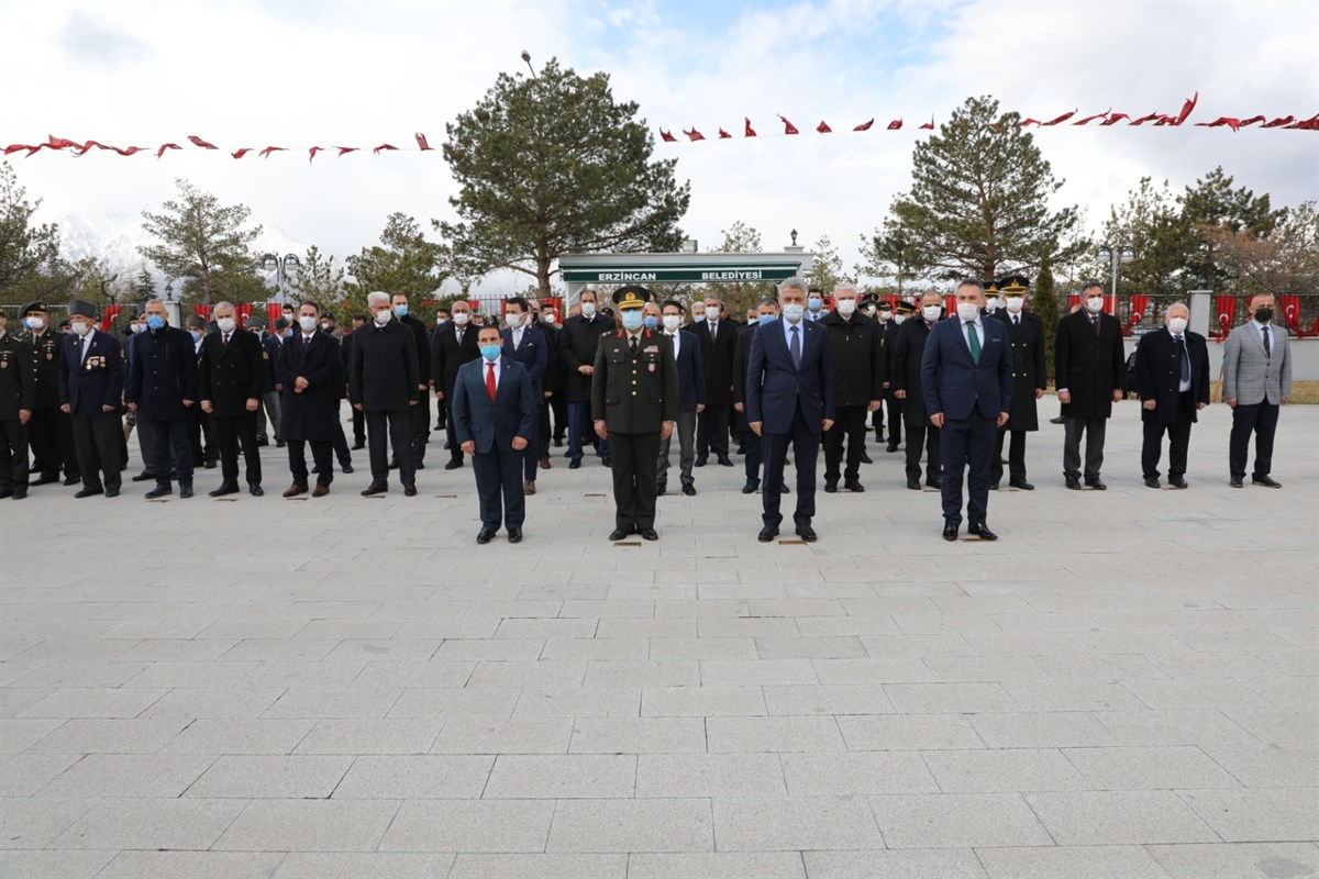 18 Mart Şehitleri Anma Günü ve Çanakkale Zaferi'nin 106. Yıl Dönümü Dolayısıyla Tören Düzenlendi