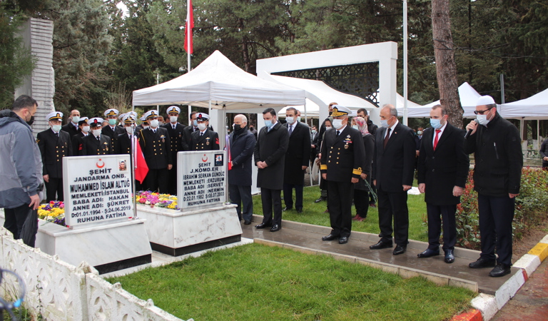 18 Mart Şehitleri Anma Günü ve Çanakkale Deniz Zaferi'nin 106. Yıl Dönümü Dolayısıyla İlimizde Çeşitli Törenler Düzenlendi.