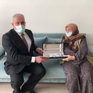 Çanakkale Zaferi'nin 106.Yıldönümü Münasebetiyle İlimizde Bulunan Şehit Ailelerimiz Ziyaret Edildi - fotoğraf 6