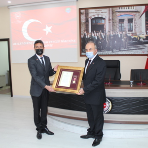 Gazimiz Hacı EROĞLU’na Devlet Övünç Madalyası Ve Beratı Tevcih Töreni Gerçekleştirildi - fotoğraf 1