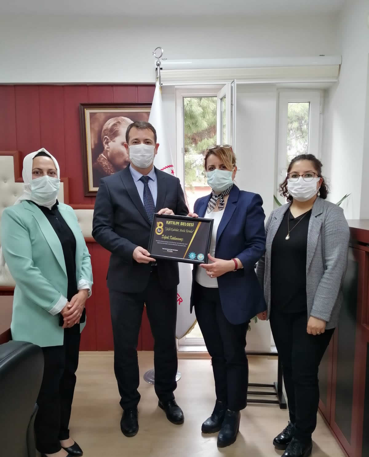 Manisa Büyükşehir Belediyesi Kent Konseyi Kadın Meclisi İl Müdürümüzü Ziyaret Etti