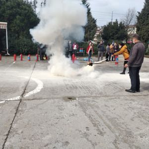 Yangınla Mücadele (Söndürme) Ekibine Eğitim Verildi. - fotoğraf 2