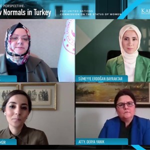 Bakan Selçuk, KADEM Tarafından Düzenlenen “Pandemi Perspektifinden: Türkiye'de Kadınların Yeni Normali” Etkinliğine Katıldı - fotoğraf 1