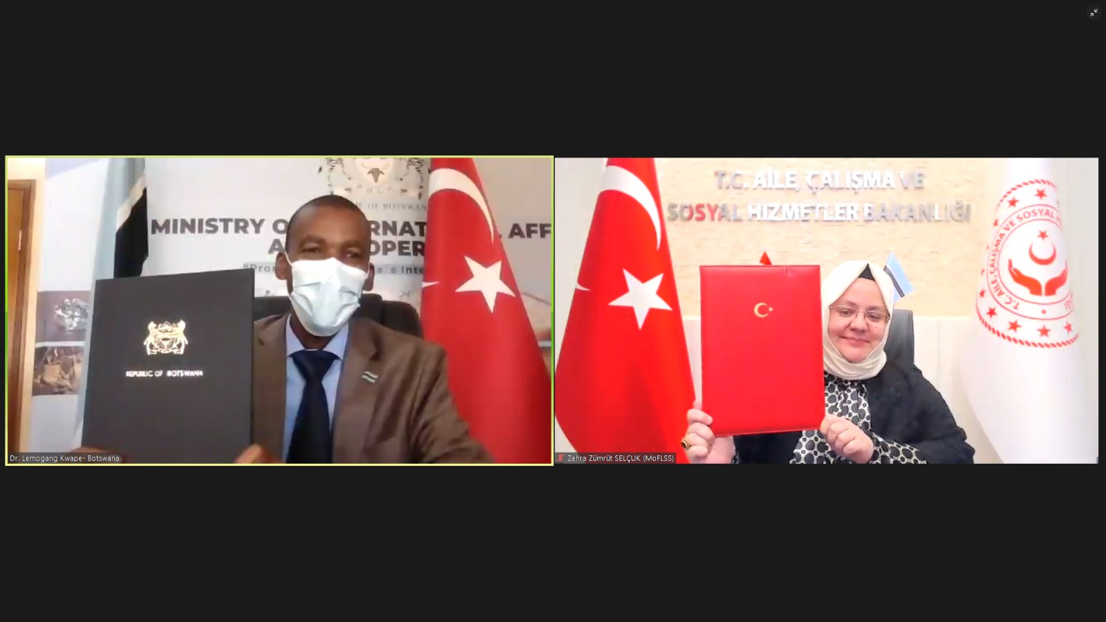 Bakan Selçuk, Türkiye-Botsvana Karma İşbirliği Komisyonu Toplantısı’na Katıldı