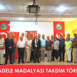 MİLLİ MÜCADELE MADALYASI TAKDİM TÖRENİ (ERDEK	VE GÖMEÇ) - fotoğraf 1