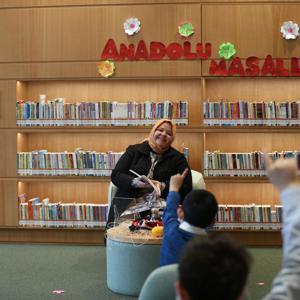 Bakan Selçuk, Devlet Koruması Altındaki Çocuklara Millet Kütüphanesinde Kitap Okudu - fotoğraf 6