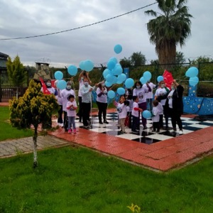 Davultepe ÇES Çocuklarımızdan 2 Nisan Dünya Otizm Farkındalık Gününde Otizme Destek - fotoğraf 4