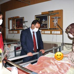 Koruyucu Ailedeki Hasta Çocuğumuza Ziyaret  - fotoğraf 1