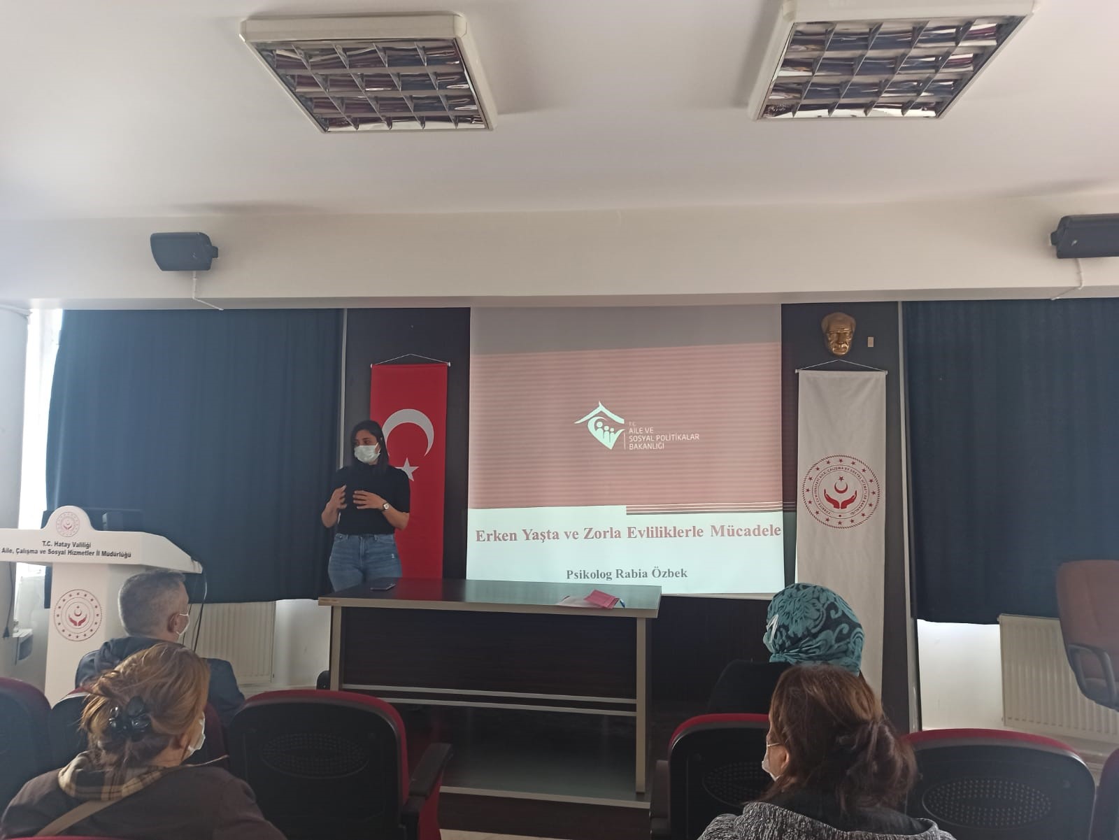 “Erken Yaşta ve Zorla Evliliklerle Mücadele” Konulu Eğitim Verildi.