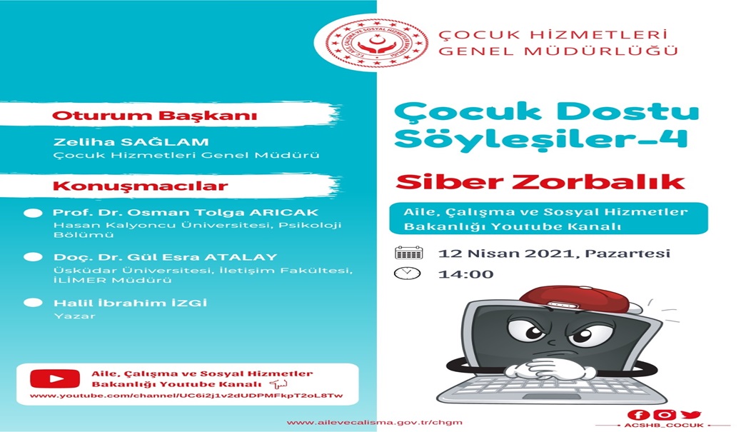 "Siber Zorbalık" Temalı Çocuk Dostu Söyleşi