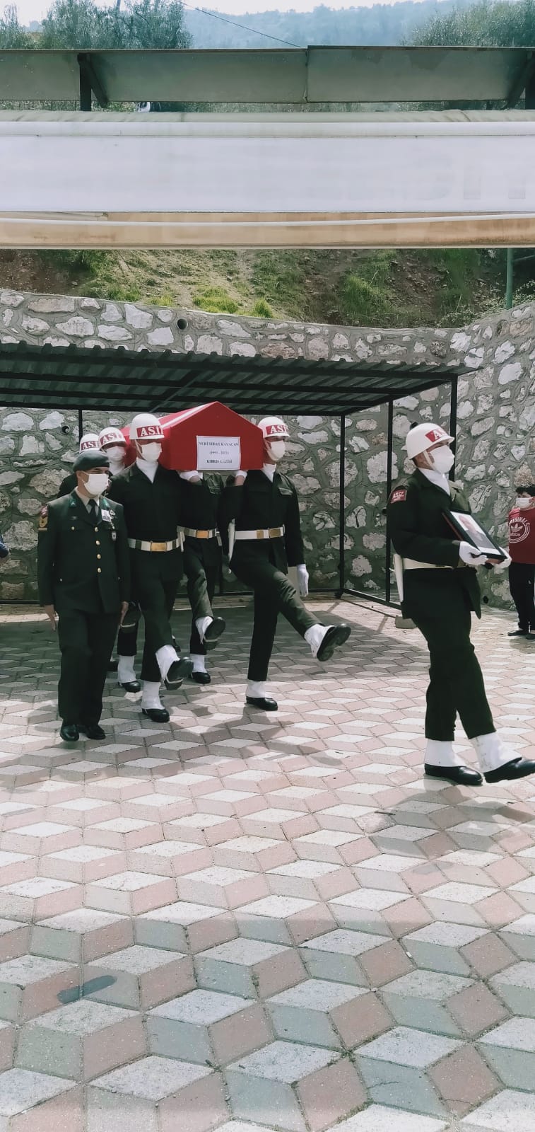 Kıbrıs Gazimizi Son Yolculuğuna Uğurladık