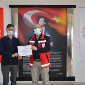 Covid-19 Süreci Çalışmaları Kapsamında Teşekkür Belgeleri  Personellerimize Teslim Edildi - fotoğraf 6