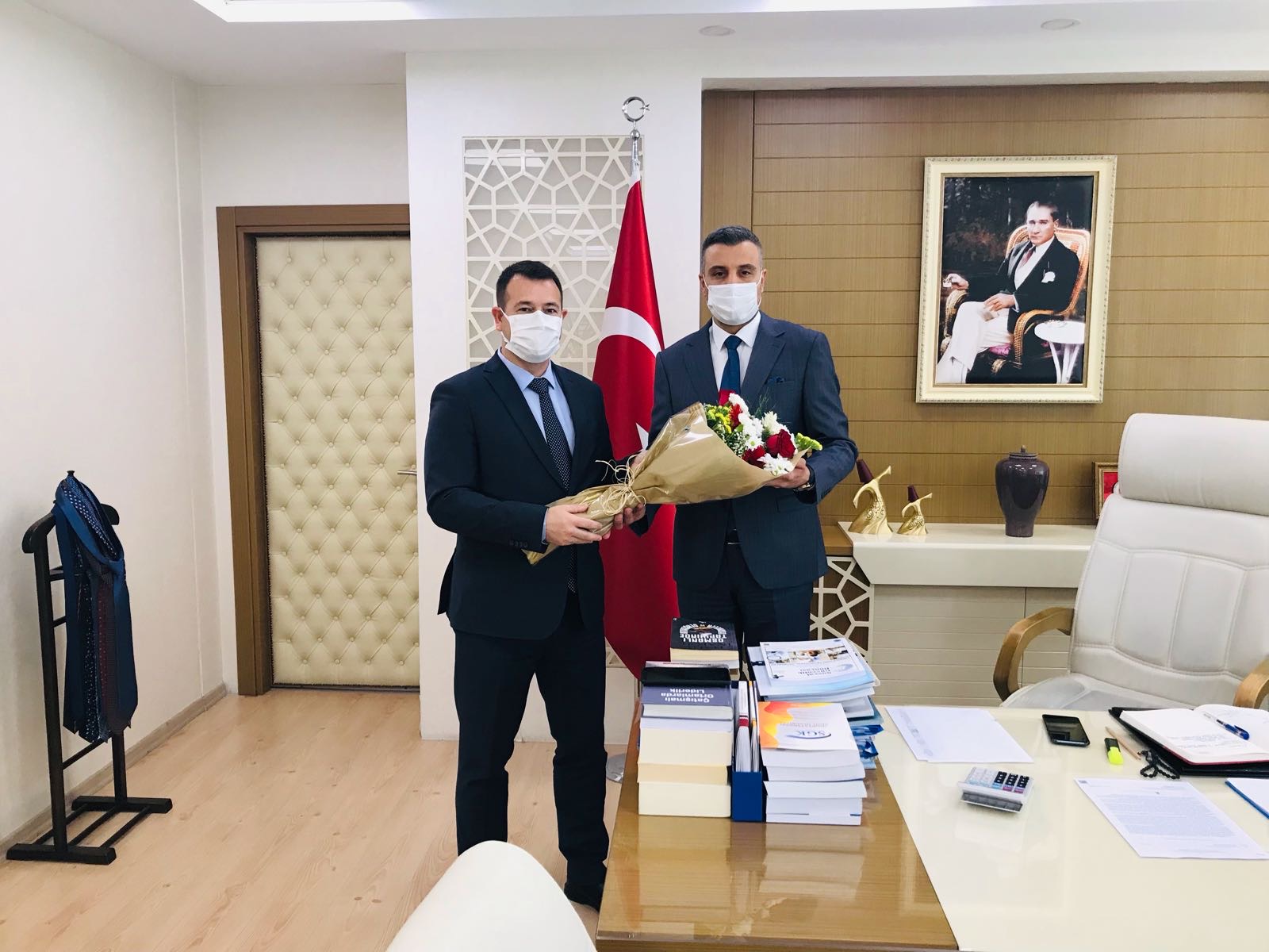 İl Müdürümüz Mustafa Feridun GÜLGEÇ Manisa Sosyal Güvenlik Kurumunu Ziyaret Etti