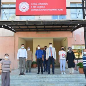 İl Müdürümüz Seyfi BOZÇELİK, Milas M.Önol Karadeveci Bakım ve Rehabilitasyon Merkezi Müdürlüğünü ziyaret etti.  - fotoğraf 4