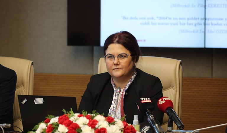 Bakanımız Sayın Derya Yanık, TBMM Kadına Yönelik Şiddetin Sebeplerinin Belirlenmesi Araştırma Komisyonu'nun sorularını yanıtladı