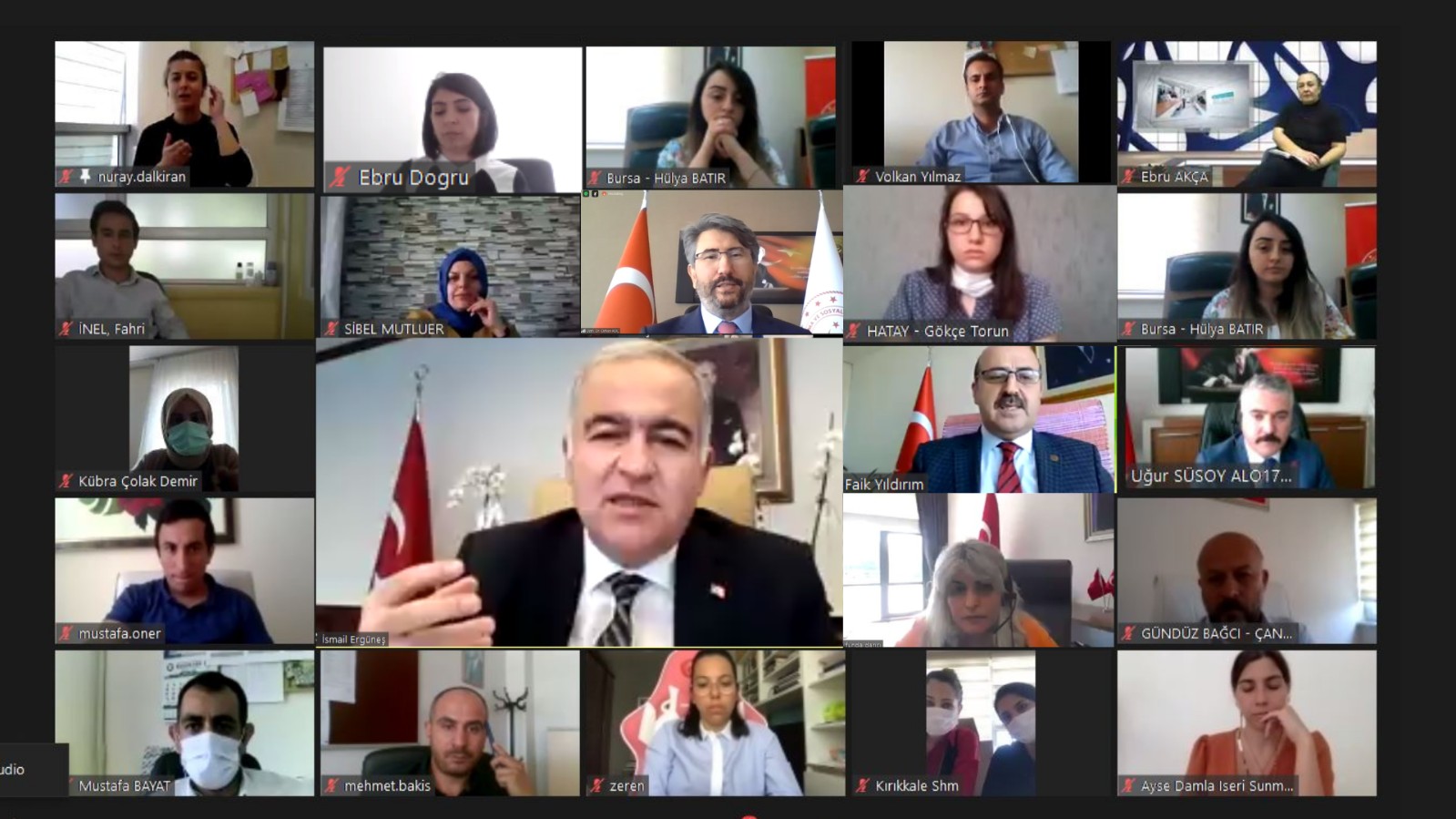 Aile ve Sosyal Hizmetler Bakan Yardımcısı Ergüneş: “Türk İşaret Dili İşleyiş Programını E-Devlet Sistemine Geçirmeyi Düşünüyoruz”