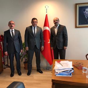Engelli ve Yaşlı Hizmetleri Genel Müdürümüz Uzm. Dr. Orhan KOÇ'u İl Müdürümüz İbrahim AKYÜZ ve İl Müdür Yardımcımız Mahmut KILIÇ makamında ziyaret ettiler - fotoğraf 3