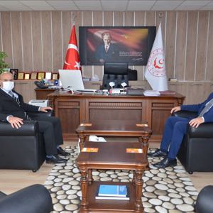 Çevre ve Şehircilik İl Müdürü Engin ÖZTÜRK’ten Ziyaret - fotoğraf 1
