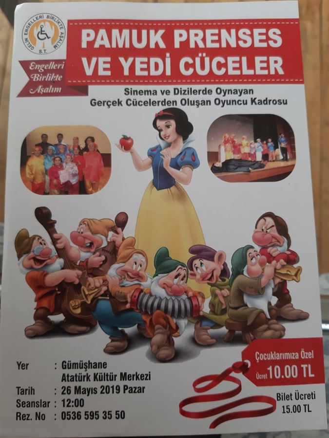 Gelin Engelleri Birlikte Aşalım Derneğinin düzenlediği TİYATRO etkinliği