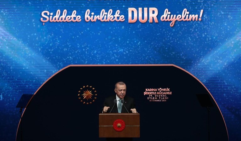 Cumhurbaşkanımız Sayın Erdoğan, Kadına Yönelik Şiddetle Mücadele 4. Ulusal Eylem Planı'nı Açıkladı