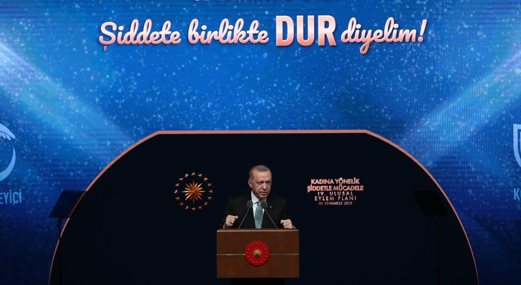 Cumhurbaşkanımız Sayın Erdoğan, Kadına Yönelik Şiddetle Mücadele 4. Ulusal Eylem Planı'nı Açıkladı.