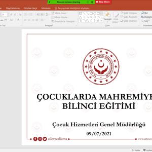 Çocuklarda Mahremiyet Bilinci Eğitimlerimiz Sürüyor. - fotoğraf 2