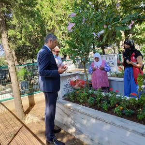 15 Temmuz Demokrasi ve Milli Birlik Günü Kapsamında  Şehitlerimizin Kabirleri Ziyaret Edildi  - fotoğraf 16