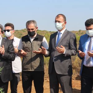 15 Temmuz Demokrasi ve Milli Birlik Günü anma etkinlikleri kapsamında Köyceğiz Şehit Astsubay Ömer Halisdemir Hatıra Ormanı’nda fidan dikimi etkinliği düzenlendi. - fotoğraf 1
