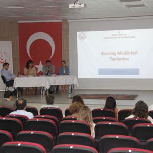 İl Müdürümüz Seyfi Bozçelik Başkanlığında Kuruluş Müdürleri Koordinasyon Toplantısı Düzenlendi.  - fotoğraf 2