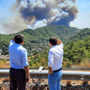 İl Müdürümüz Seyfi BOZÇELİK Köyceğiz Ve Marmaris'te Meydana Gelen Orman Yangınlarının Ardından Bölgede İncelemelerde Bulundu. - fotoğraf 2