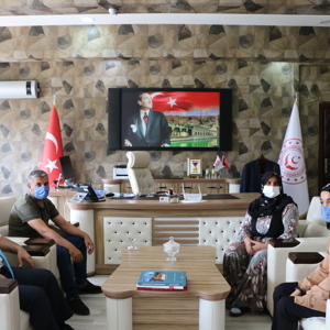Aziz Şehidimizin Ailesinden Müdürlüğümüze Ziyaret  - fotoğraf 1