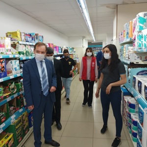 Sayin Valimiz Cem GUMRUKCU nun Onculugunde COVID-19 Pandemisi Dinamik Denetim Saha Calismasi Yapildi - fotoğraf 4