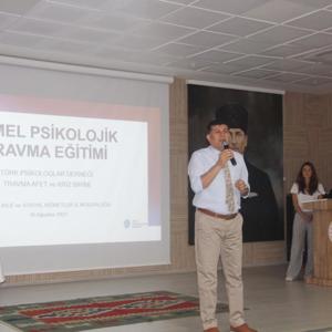 KIRMIZI YELEKLİLERİMİZE PSİKO SOSYAL DESTEK EĞİTİMİ - fotoğraf 1