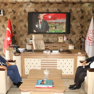 Şanlıurfa MHP İl Başkanlığı’ ndan Müdürlüğümüze Ziyaret - fotoğraf 1