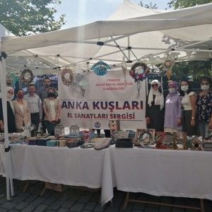 Anka Kuşları El Sanatları Sergisi Açıldı. - fotoğraf 5