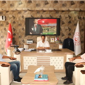 Şehit Gazi Birlik Sendikası’ ndan Müdürlüğümüze Ziyaret - fotoğraf 1