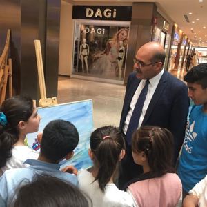 "Çocuk İşçiliği ile Mücadele Günü" Kapsamında Resim Sergisi Düzenlendi - fotoğraf 3