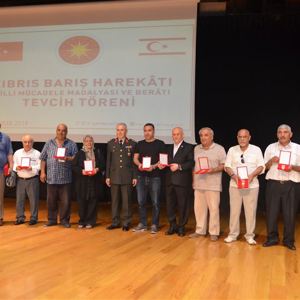 Kıbrıs Barış Harekâtı Milli Mücadele Madalyası ve Beratı Tevcih Töreni Düzenlendi - fotoğraf 8