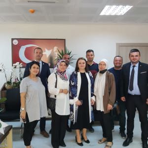 ÖZ SAĞLIK-İŞ SENDİKASINDAN İL MÜDÜRÜMÜZE ZİYARET - fotoğraf 1