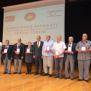 Kıbrıs Barış Harekâtı Milli Mücadele Madalyası ve Beratı Tevcih Töreni Düzenlendi - fotoğraf 12