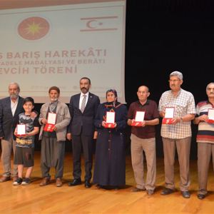 Kıbrıs Barış Harekâtı Milli Mücadele Madalyası ve Beratı Tevcih Töreni Düzenlendi - fotoğraf 21