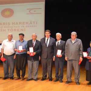 Kıbrıs Barış Harekâtı Milli Mücadele Madalyası ve Beratı Tevcih Töreni Düzenlendi - fotoğraf 22