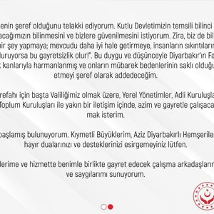 İl Müdürümüz Sn. Muzaffer AKÇAM'ın göreve başlama mesajı - fotoğraf 2