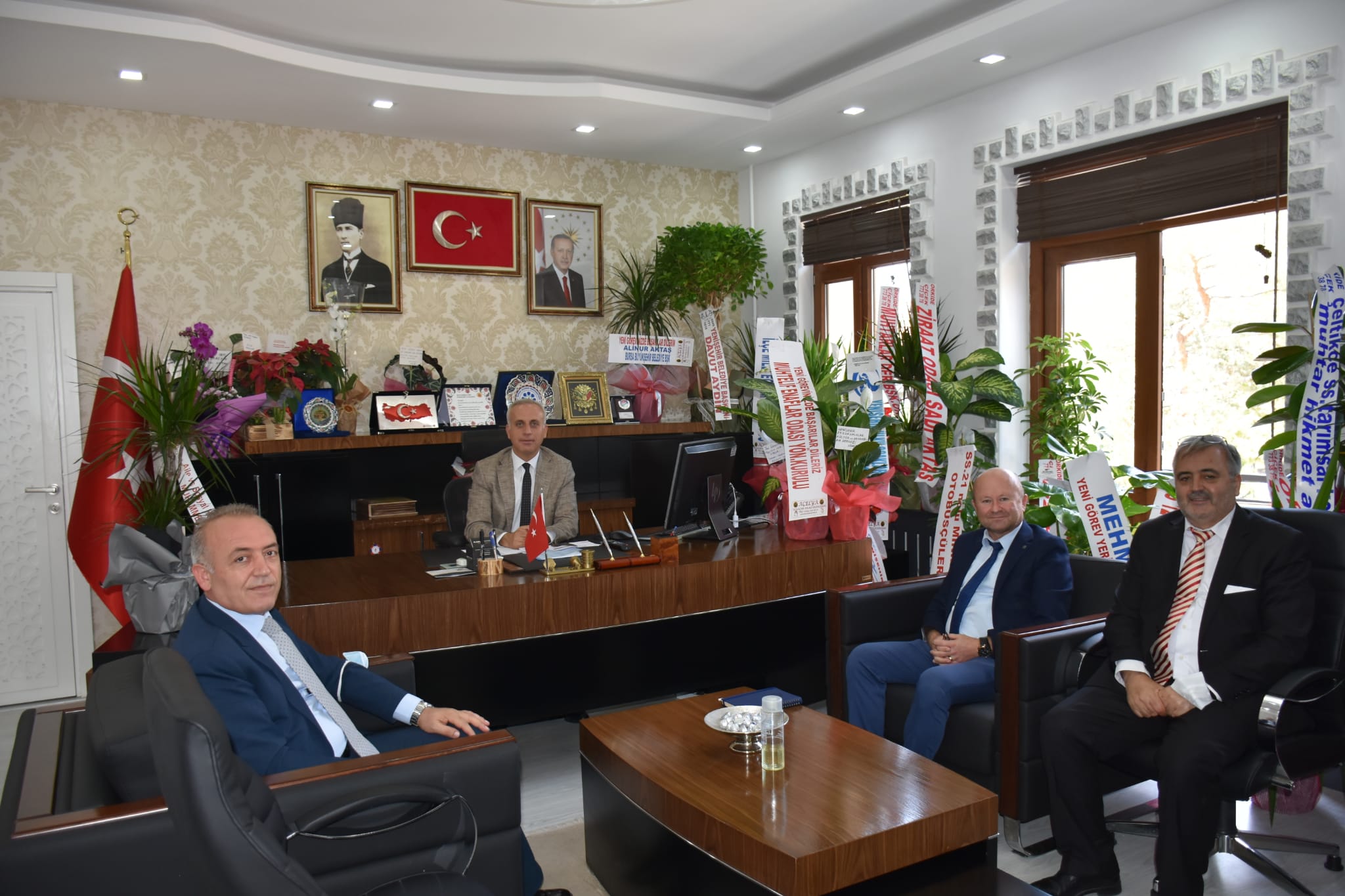 İl Müdürümüz; Sayın Yenişehir Kaymakamımıza Ziyaret Gerçekleştirdi 