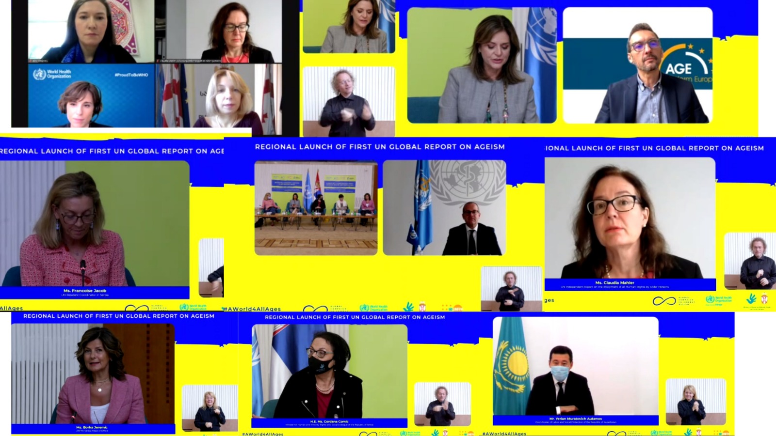 Birleşmiş Milletler Nüfus Fonu’nun Yaş Ayrımcılığı Kapsamında Düzenlediği Paydaş Toplantısı Dijital Ortamda Gerçekleşti